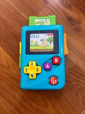 Fisher-Price Blue and Yellow Puppy Adventure Learning Game Toy